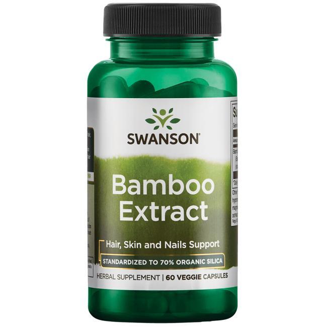 Swanson Superior Herbs Bamboo Extract 300mg 60 Veg Caps