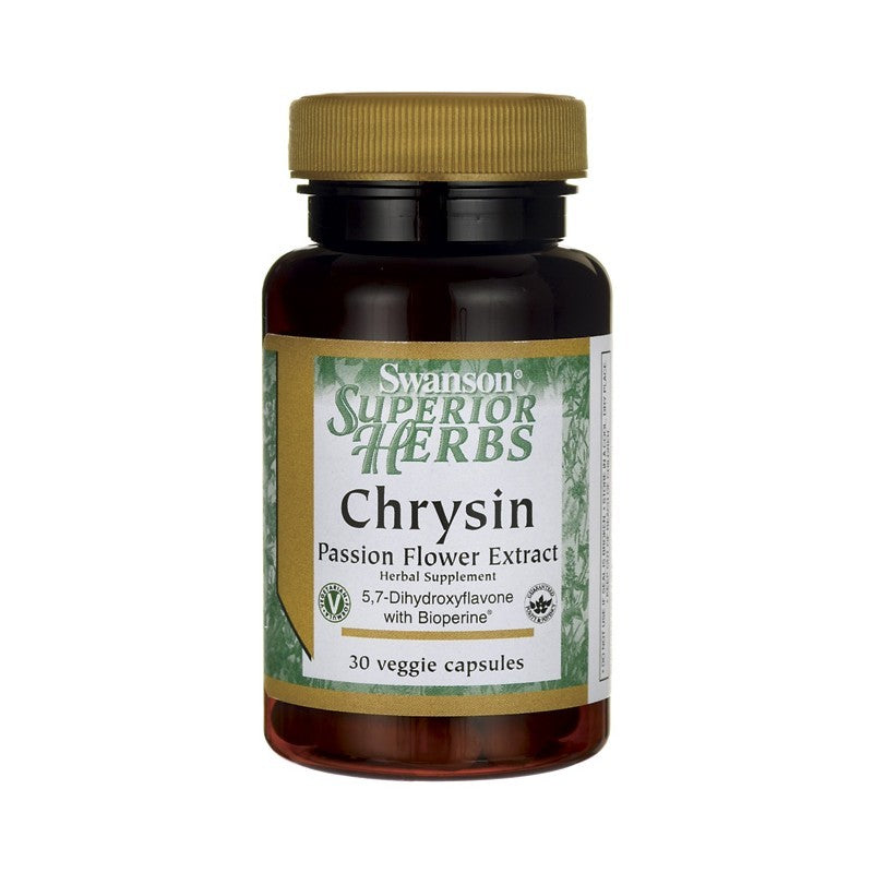 Swanson Premium Herbs Chrysin 30 Veggie Caps