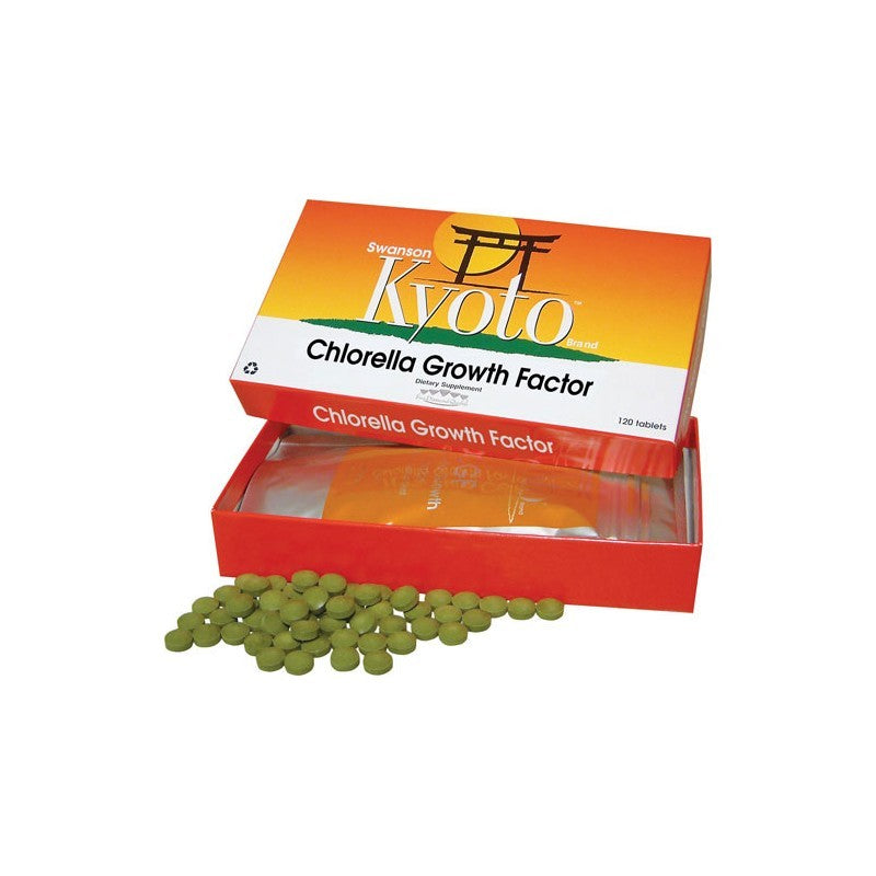 Swanson Kyoto Brand Chlorella Growth Factor 275mg 120 Tablets