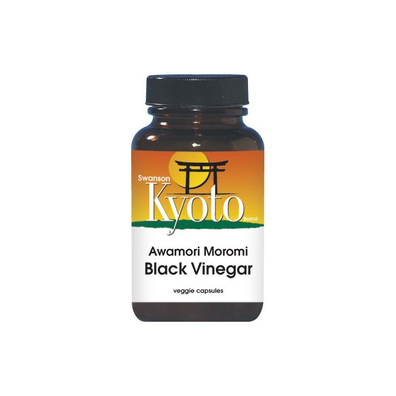 Swanson Kyoto Brand Awamori Moromi Black Vinegar 90 Veg Capsules