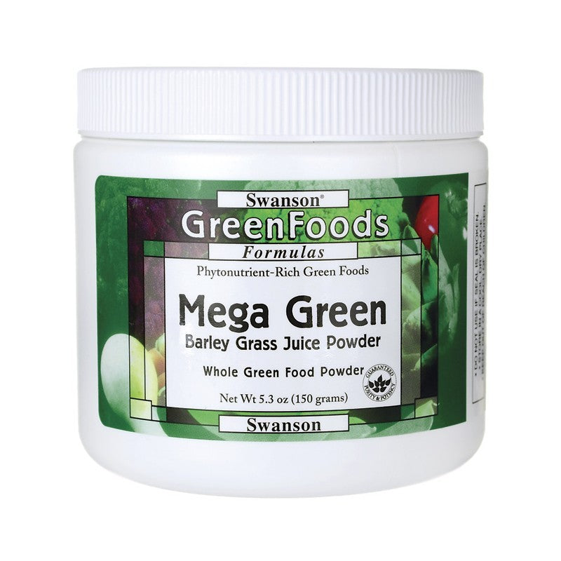 Swanson GreenFoods Formulas Mega Green Barley Grass Powder 150 g 5.03 oz