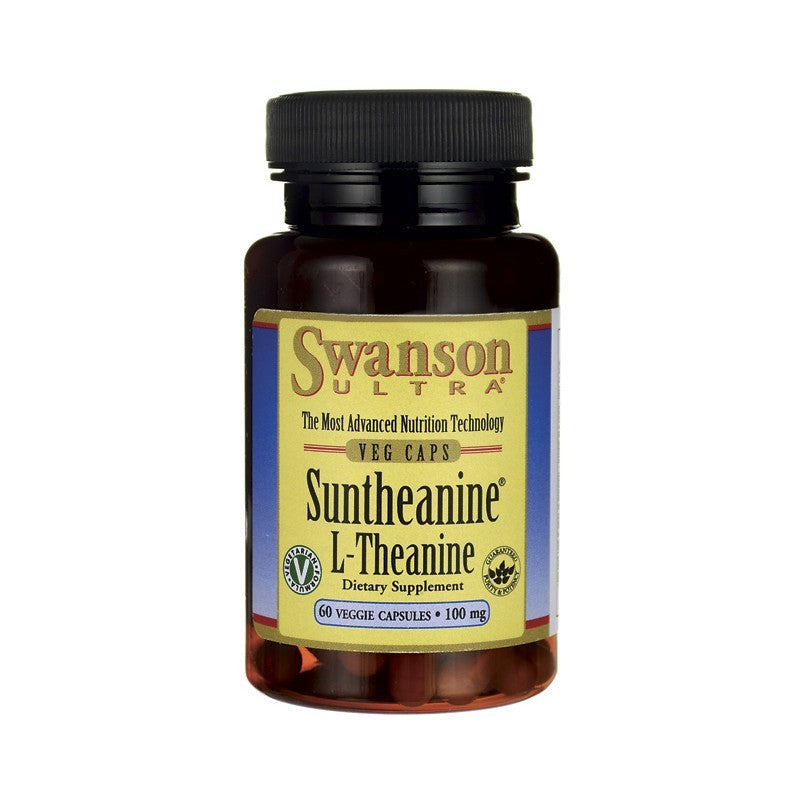 Swanson Ultra Suntheanine L-Theanine 100mg 60 Veg Caps