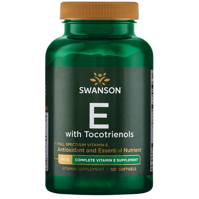 Swanson Ultra Full Spectrum E with Tocotrienols 120 Softgels
