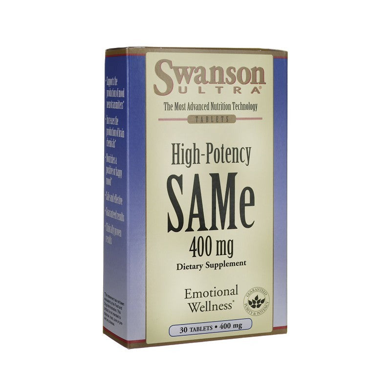 Swanson Ultra SAMe 400mg 30 Tablets - Dietary Supplement