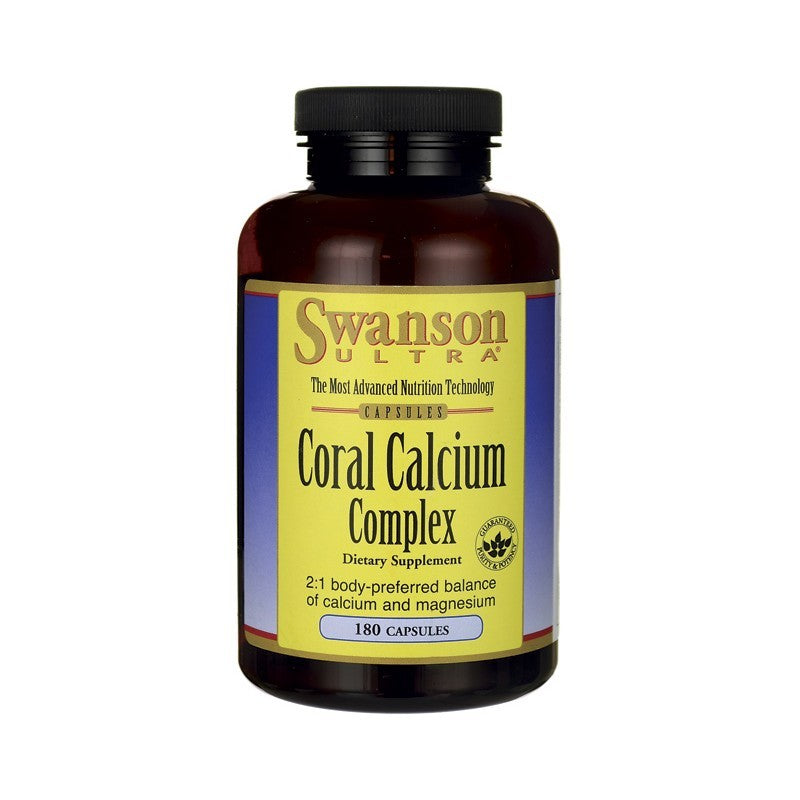 Swanson Ultra  Coral Calcium Complex 180 Caps