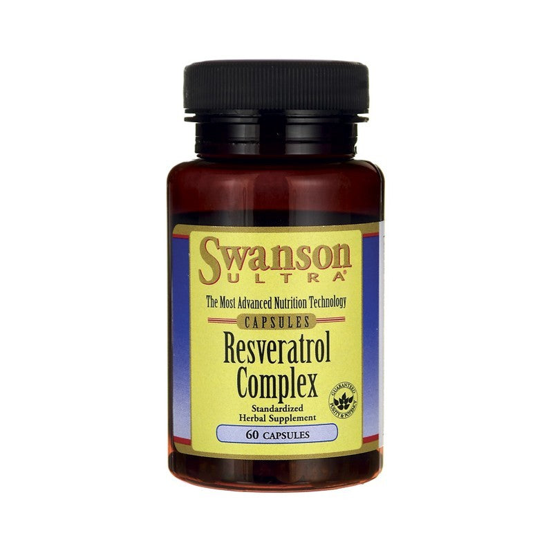 Swanson Ultra Resveratrol Complex 60 Capsules - Herbal Supplement