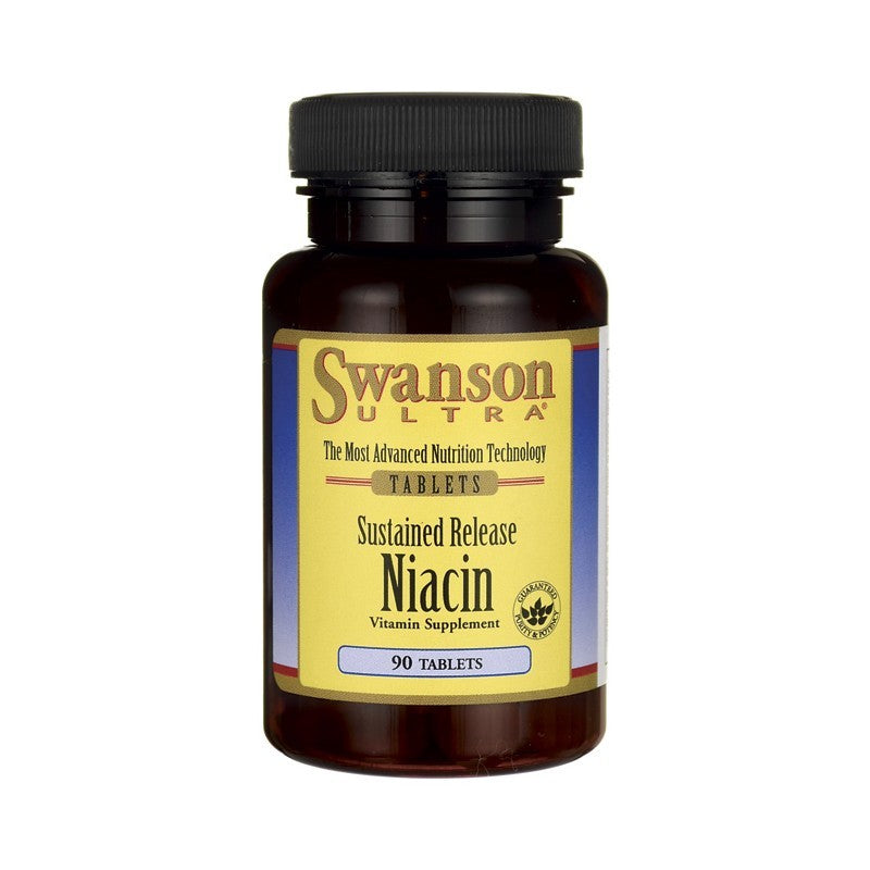 Swanson Ultra Sustained Release Niacin 500mg 90 Tabs