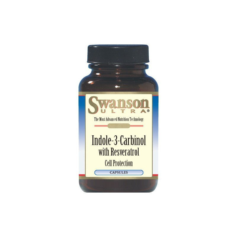 Swanson Ultra Indole-3-Carbinol With Resveratrol 60 Capsules