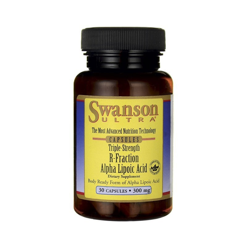 Swanson Ultra Triple Strength R-Fraction Alpha Lipoic Acid 300mg 30 Caps