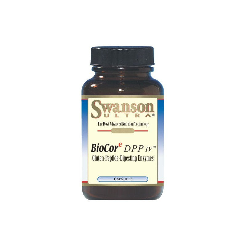 Swanson Ultra BioCore DPP IV Gluten Peptide Digesting Enzyme 90 Veggie Capsules