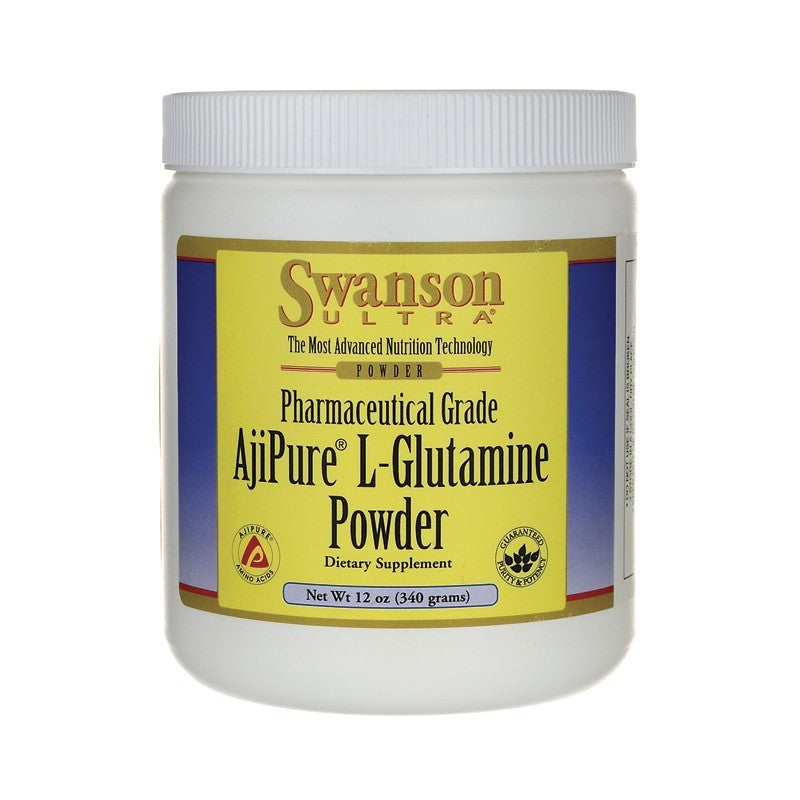 Swanson Ultra AjiPure L-Glutamine Powder 12Oz (340gm)