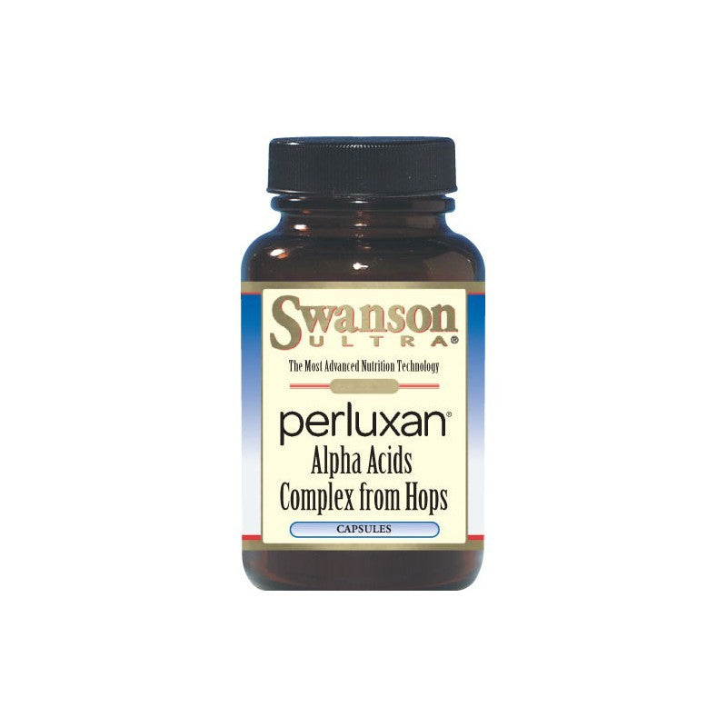 Swanson Ultra Perluxan Alpha Acids Complex from Hops 500mg 60 Capsules
