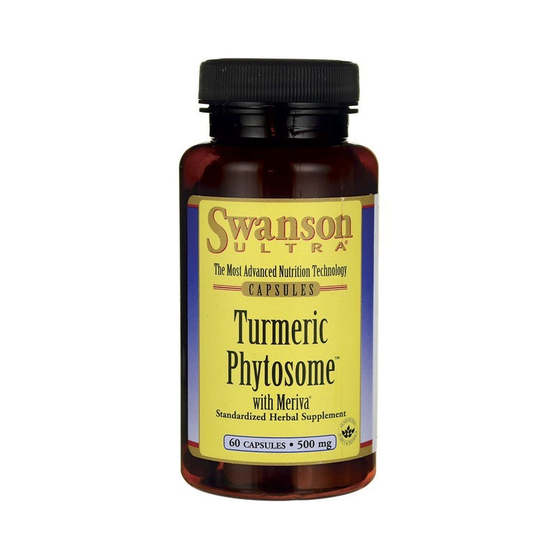 Swanson Ultra Turmeric Phytosome with Meriva Standardised 500mg 60 Capsules