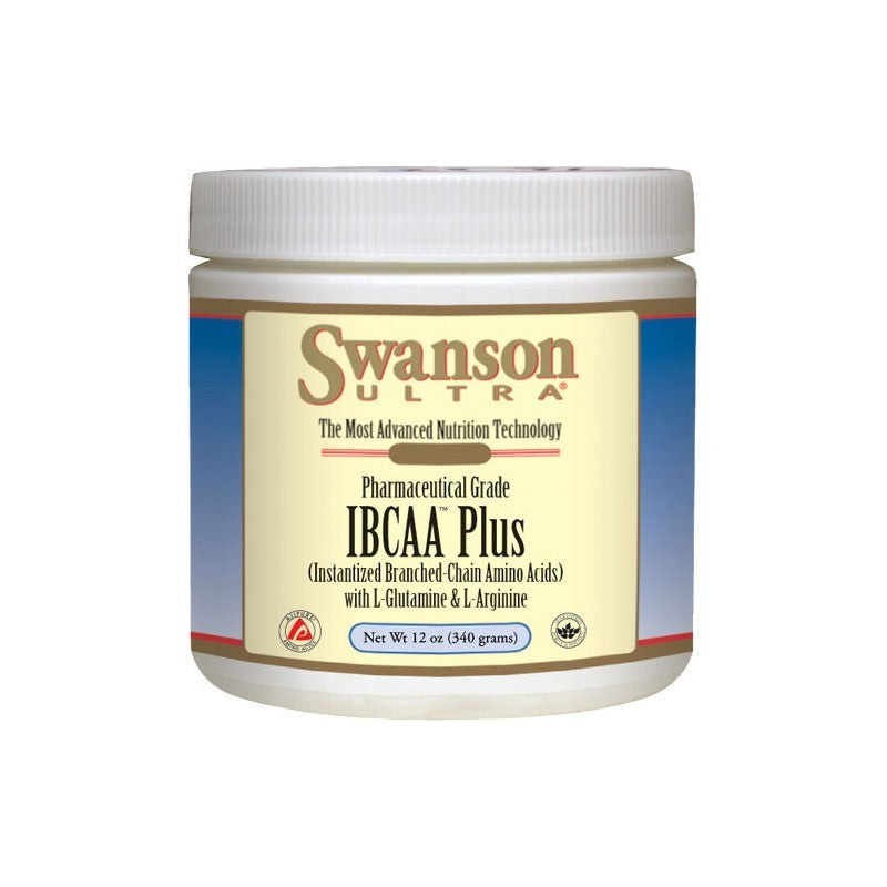 Swanson Ultra IBCAA Plus (Instantized Branched-Chain Amino Acids) 12 Oz (340 Grams)