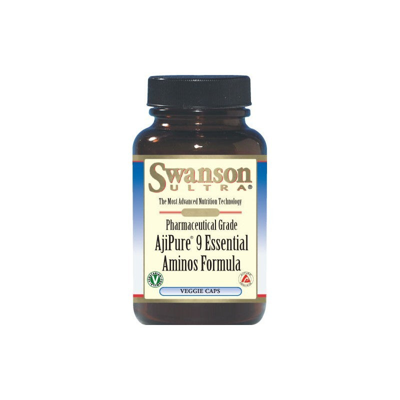 Swanson Ultra Ajipure 9 Essential Aminos 60 Veg Caps
