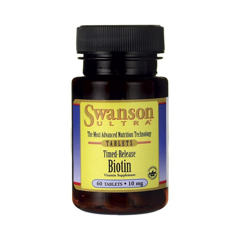 Swanson Ultra Timed-Release Biotin 10mg 60 Tablets
