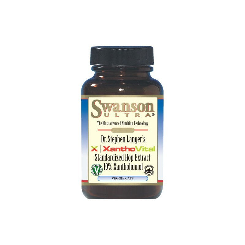 Swanson Ultra XanthoVital Standardized Hop Extract 50mg 30 Veg Caps