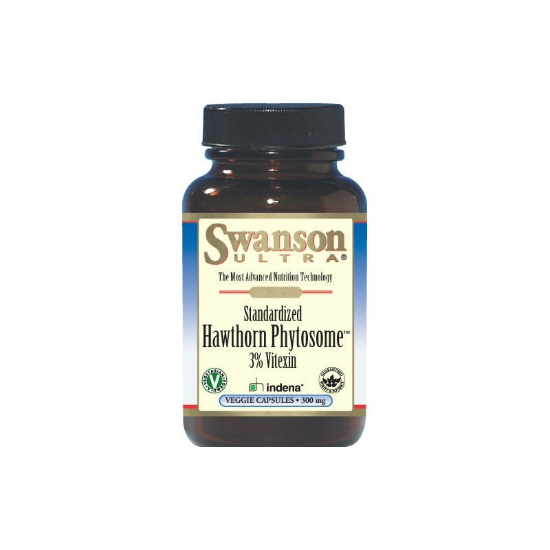 Swanson Ultra Hawthorn Phytosome Standardised 300mg 60 Veggie Capsules