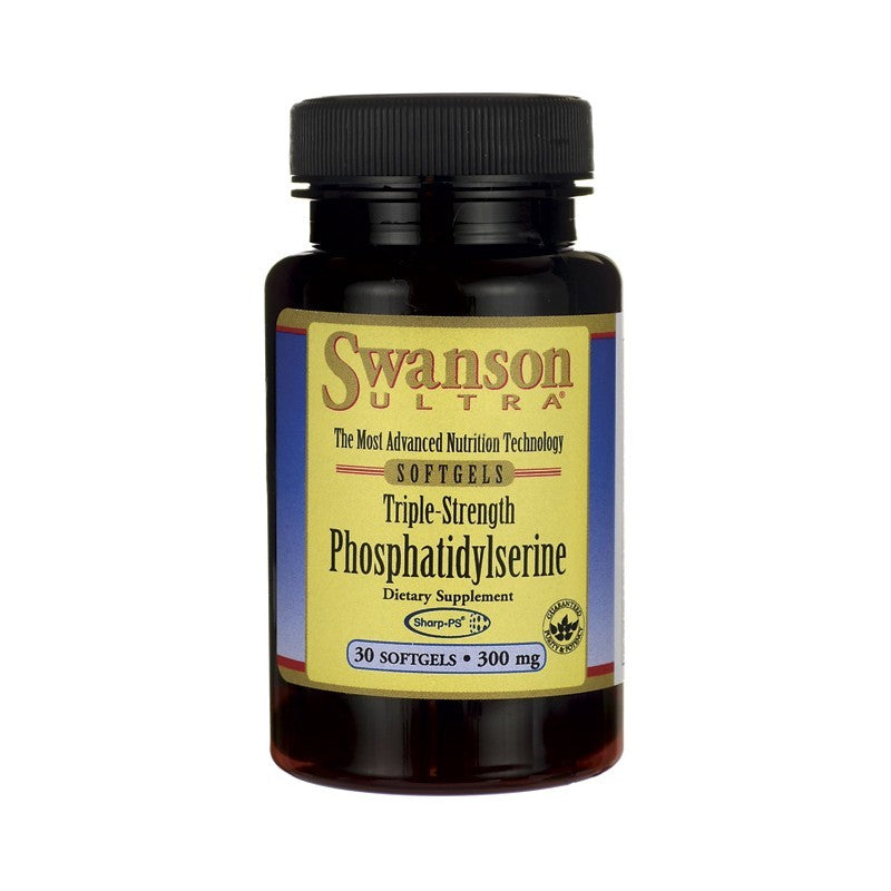 Swanson Ultra Triple-Strength Phosphatidylserine 300Mg 30 Softgels