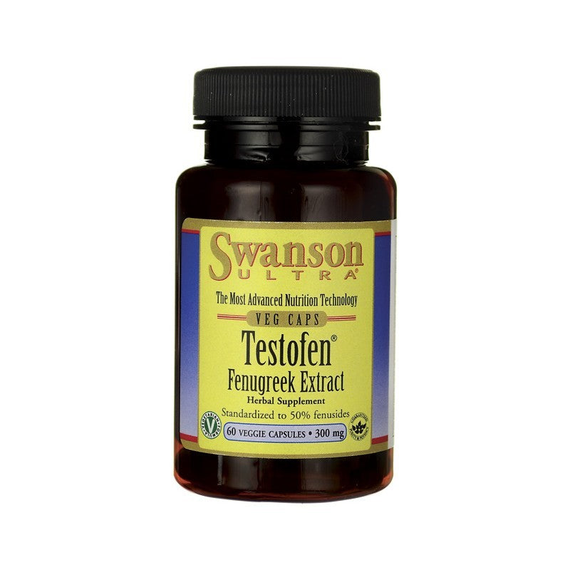 Swanson Ultra Testofen Fenugreek Extract 300mg 60 Veg Capsules
