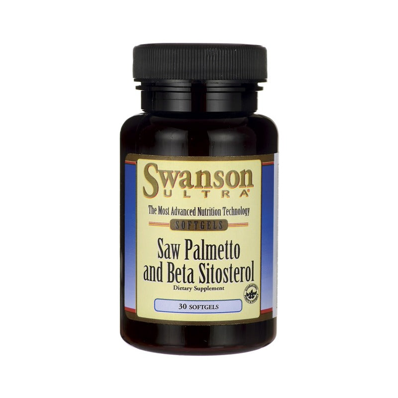 Swanson, Saw Palmetto & Beta-Sitosterol, 30 Softgels
