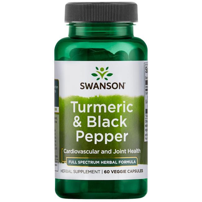 Swanson Premium Turmeric & Black Pepper