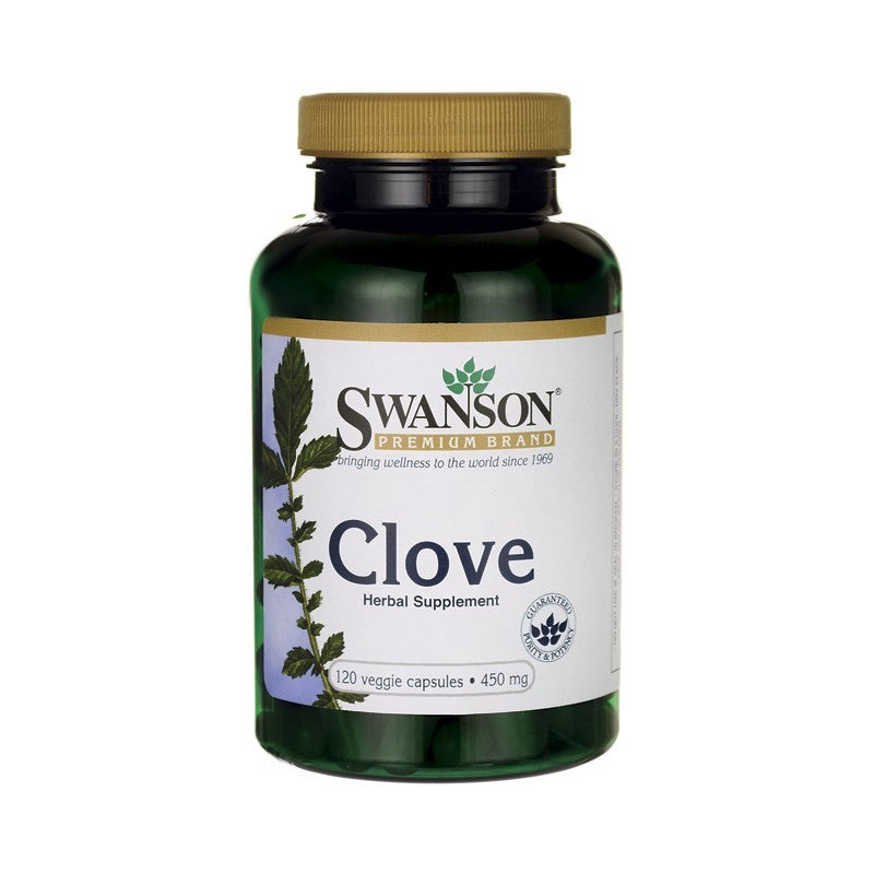 Swanson Premium Clove 450 mg 120 Capsules