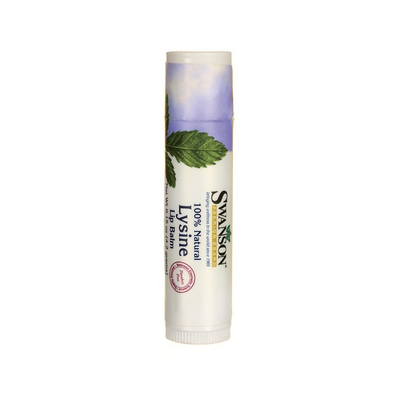 Swanson Premium Lysine Lip Balm 100% Natural
