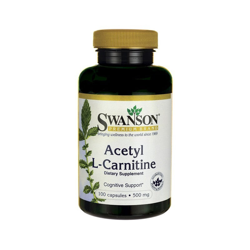 Swanson Premium Acetyl L-Carnitine 500 mg 100 Capsules