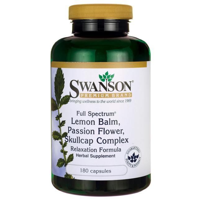 Lemon Balm Passion Flower Skullcap Complex